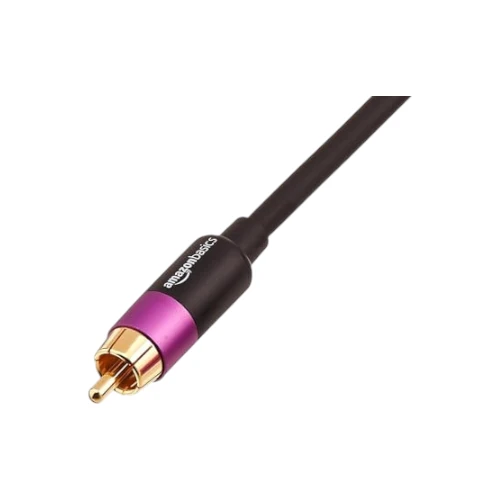 Amazon Basics RCA Audio Subwoofer Cable - 15 Feet in kenya at mtronics audio shop