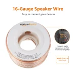 Amazon Basics Speaker Cable, 16-Gauge, Bronze, 100 ft in kenya at mtronics audio shop