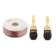Amazon Basics Speaker Connector Banana Plugs in kenya at mtronics audio shop