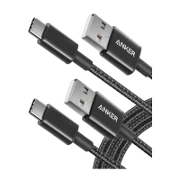 Anker USB Type C Cable, 6 ft Premium Nylon USB-A to USB-C Fast Charging in kenya at mtronics audio shop