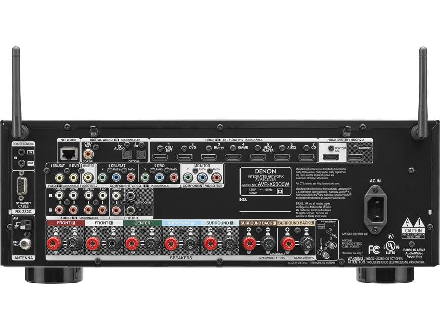 Denon AVR-X2300W AV Receiver in kenya at mtronics audio shop