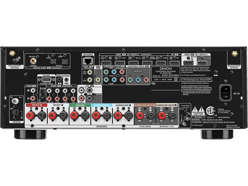 Denon AVR-X2700H 7.2 AV Receiver in kenya at mtronics audio shop