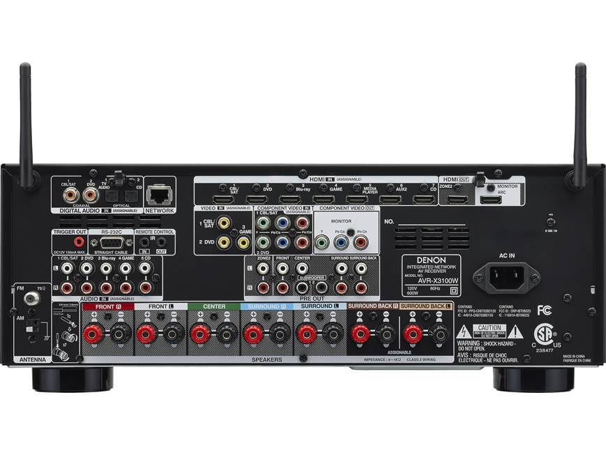 Denon AVR-X3100W AV Receiver in kenya at mtronics audio shop