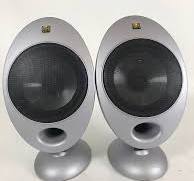 KEF KHT Silver 2005.2 HTS2001 Egg Satellite Speakers in kenya at mtronics audio shop