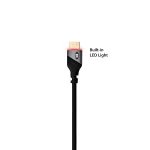 Monster 6ft High Speed 4K HDR Hdmi Cables with Built-in Led Light in kenya at mtronics audio shop