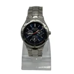 Nautica Steel S-Steel Case 3 eye Blue Dial 100M Japan Movement Wrist watch