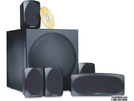 Polkaudio Black Home Speaker Sub Woofer RM6000BD in kenya at mtronics audio shop