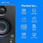 PreSonus Studio Monitors, Pair — Powered, Active Monitor Speakers for Near Field Music Production, Desktop Computer, Hi-Fi Audio In Kenya at Mtronics audioshop