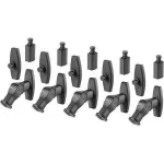 Rocketfish Tilting Wall Mounts Small Speakers (5-Pack) (RF-HSWM5B) Black