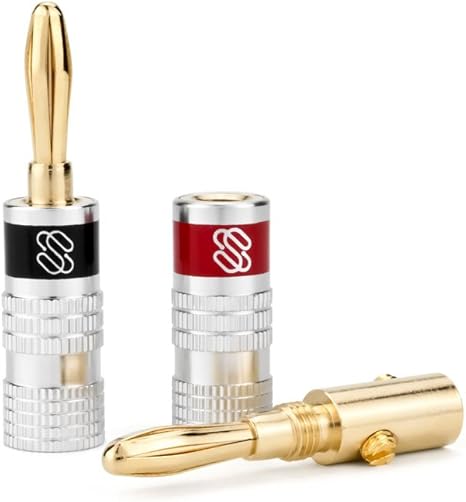 Sewell Direct SW-29751-6 Silverback Banana Plugs in kenya at mtronics audio shop