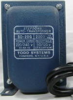 Todd Systems Stepdown Transformer-2,000Watts in kenya at mtronics audio shop