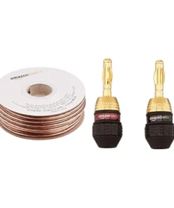 Amazon Basics Speaker Connector Banana Plugs in kenya at mtronics audio shop
