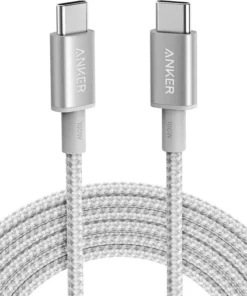 Anker 100W USB C Fast Charging Cable 10ft Long Braided Nylon Cord in kenya at mtronics audio shop