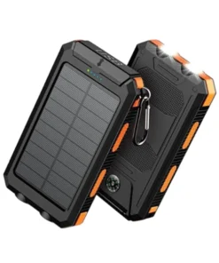 Feeke Solar Charger Power Bank 36800mAh (Deep Orange) in kenya at mtronics audio shop