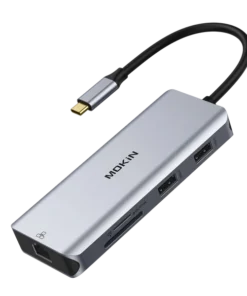 Mokin 9 in 1 100W USB-C Dual Monitor Docking Station in kenya at mtronics audio shop