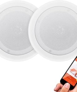 Pyle 2 Way Bluetooth Ceiling Speakers in kenya at mtronics audio shop